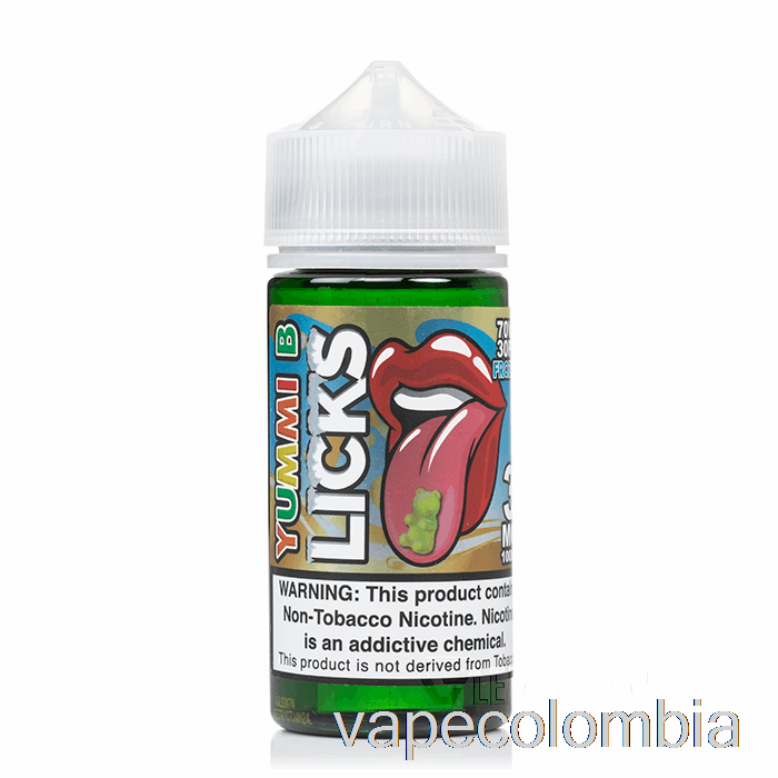 Vape Desechable Frozty Yummi B - Licks Roll Upz - 100ml 6mg